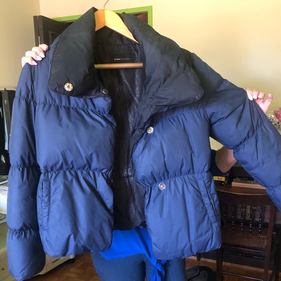 BCBG puffer jacket in navy - Picture 2 of 3